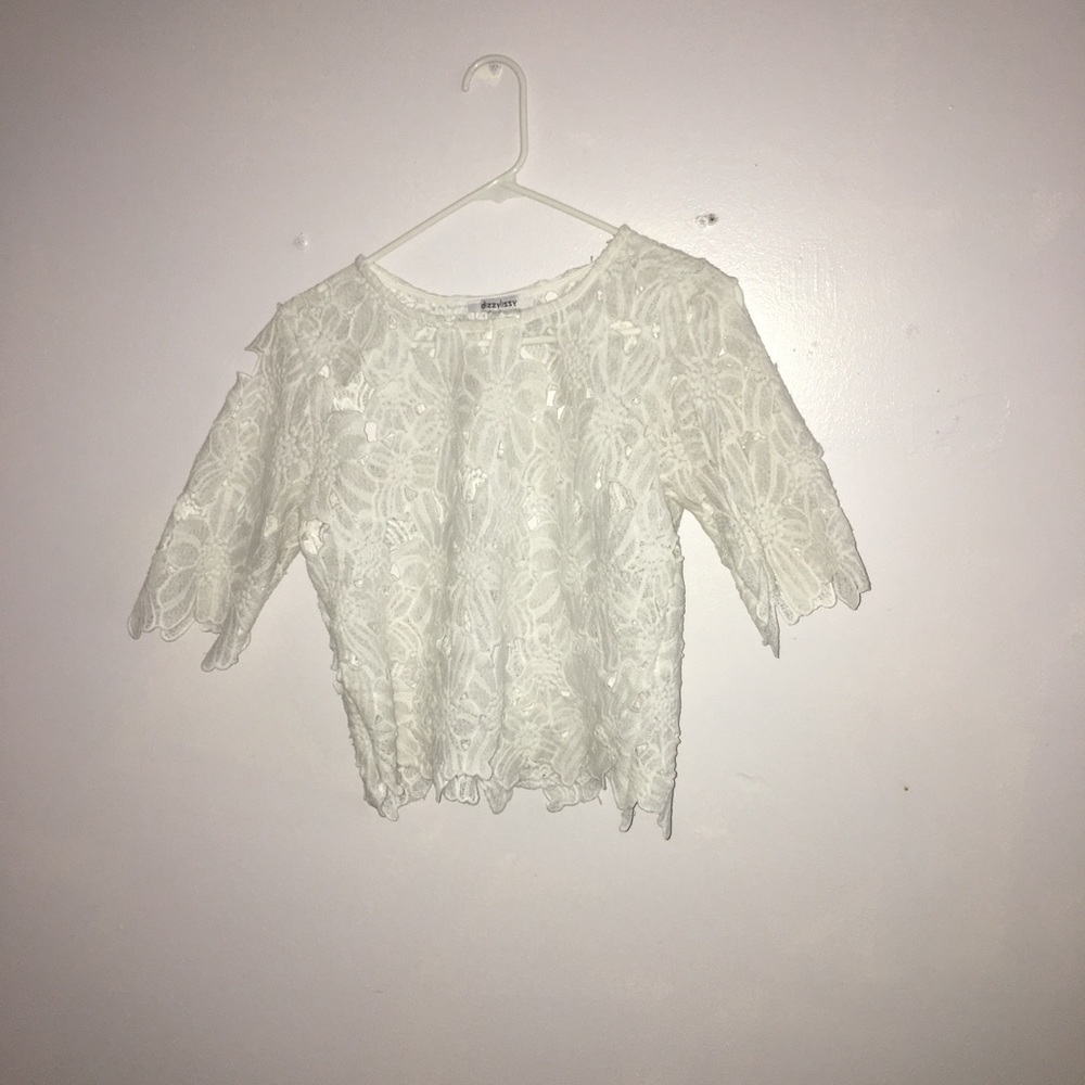 Pretty white blouse